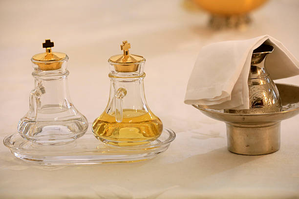 Cruets In Mass Parish Office – Saint Mariana de Paredes Catholic Church